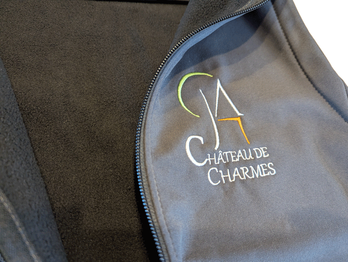 veste sans manches broderie